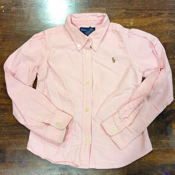Ralph Lauren long sleeve button down collard shirt - Picture 1 of 2